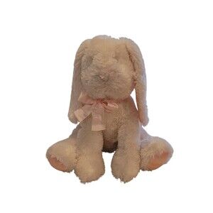 Vintage Russ Berrie Hunnie Bunny Rabbit Plush Stuffed Animal 12" Seated  READ